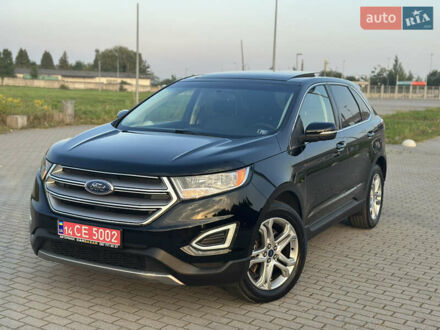 Форд Едж 2017 у Львові на Automoto.ua Чорний Форд Едж, об'ємом двигуна 2 л та пробігом 158 тис. км за 16999 $, фото 1 на Automoto.ua