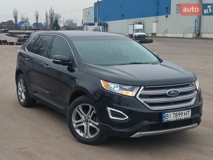 Чорний Форд Едж, об'ємом двигуна 2 л та пробігом 131 тис. км за 17900 $, фото 1 на Automoto.ua