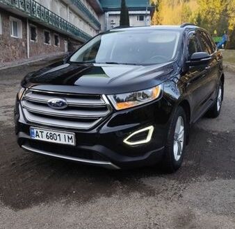 Чорний Форд Едж, об'ємом двигуна 2 л та пробігом 42 тис. км за 17500 $, фото 1 на Automoto.ua