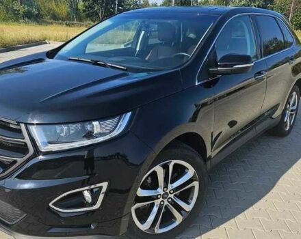 Черный Форд Эдж, объемом двигателя 2 л и пробегом 106 тыс. км за 10600 $, фото 1 на Automoto.ua