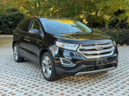 Черный Форд Эдж, объемом двигателя 2 л и пробегом 53 тыс. км за 4500 $, фото 1 на Automoto.ua