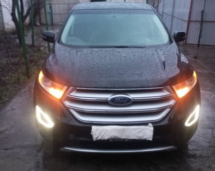 Черный Форд Эдж, объемом двигателя 2 л и пробегом 162 тыс. км за 22129 $, фото 1 на Automoto.ua