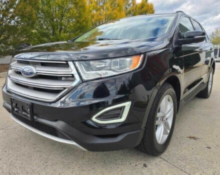 Черный Форд Эдж, объемом двигателя 2 л и пробегом 64 тыс. км за 15700 $, фото 1 на Automoto.ua