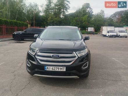 Чорний Форд Едж, об'ємом двигуна 2 л та пробігом 76 тис. км за 16000 $, фото 1 на Automoto.ua