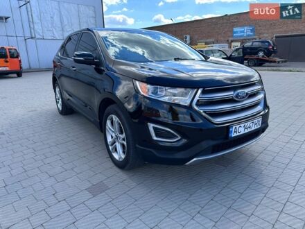 Чорний Форд Едж, об'ємом двигуна 2 л та пробігом 222 тис. км за 12800 $, фото 1 на Automoto.ua