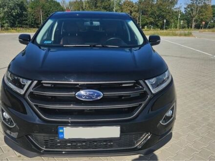 Черный Форд Эдж, объемом двигателя 2 л и пробегом 94 тыс. км за 9700 $, фото 1 на Automoto.ua