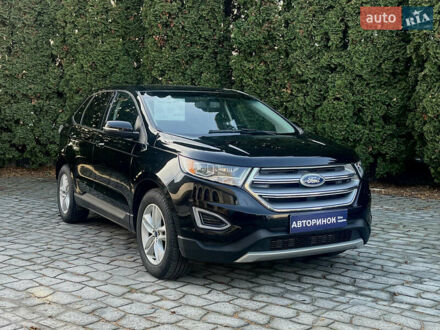 Черный Форд Эдж, объемом двигателя 2 л и пробегом 76 тыс. км за 17600 $, фото 1 на Automoto.ua