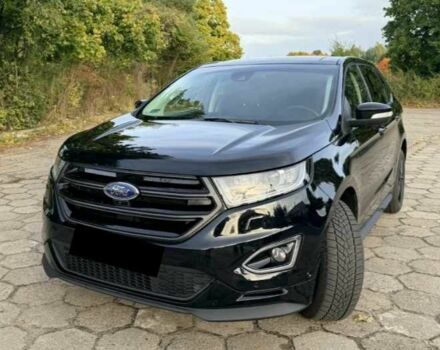 Черный Форд Эдж, объемом двигателя 2 л и пробегом 91 тыс. км за 13100 $, фото 1 на Automoto.ua