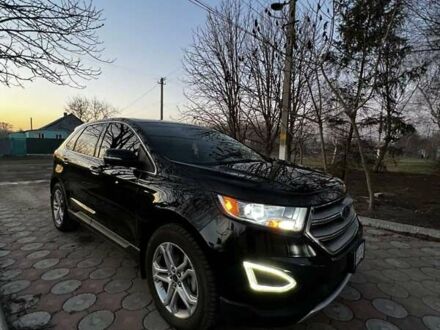 Форд Едж 2017 у Петропавловке на Automoto.ua Чорний Форд Едж, об'ємом двигуна 2 л та пробігом 127 тис. км за 17500 $, фото 1 на Automoto.ua