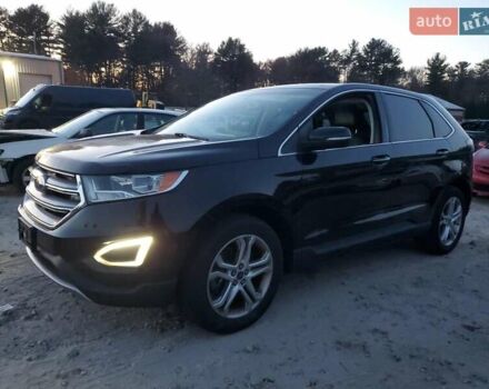 Черный Форд Эдж, объемом двигателя 2 л и пробегом 123 тыс. км за 2100 $, фото 1 на Automoto.ua