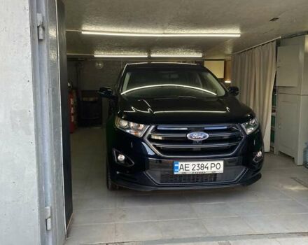 Черный Форд Эдж, объемом двигателя 2 л и пробегом 133 тыс. км за 17500 $, фото 1 на Automoto.ua