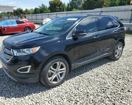 Черный Форд Эдж, объемом двигателя 2 л и пробегом 148 тыс. км за 10500 $, фото 1 на Automoto.ua