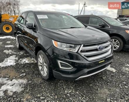 Черный Форд Эдж, объемом двигателя 2 л и пробегом 184 тыс. км за 12800 $, фото 1 на Automoto.ua