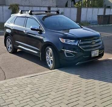 Черный Форд Эдж, объемом двигателя 2 л и пробегом 201 тыс. км за 19500 $, фото 1 на Automoto.ua