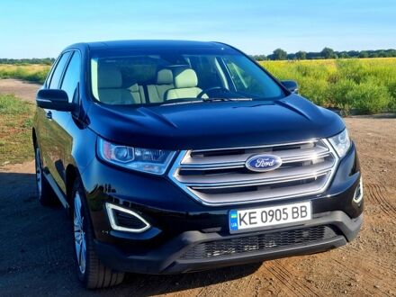 Форд Эдж 2018 в Днепре (Днепропетровске) на Automoto.ua Черный Форд Эдж, объемом двигателя 3.5 л и пробегом 48 тыс. км за 20300 $, фото 1 на Automoto.ua