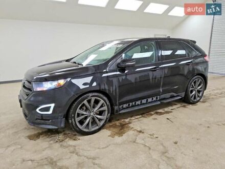 Черный Форд Эдж, объемом двигателя 2 л и пробегом 145 тыс. км за 2900 $, фото 1 на Automoto.ua