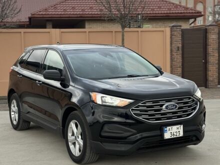 Черный Форд Эдж, объемом двигателя 2 л и пробегом 200 тыс. км за 16200 $, фото 1 на Automoto.ua