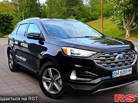 Черный Форд Эдж, объемом двигателя 2 л и пробегом 159 тыс. км за 17555 $, фото 1 на Automoto.ua