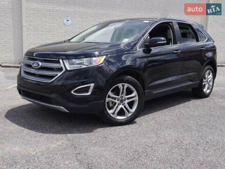 Черный Форд Эдж, объемом двигателя 2 л и пробегом 128 тыс. км за 2600 $, фото 1 на Automoto.ua