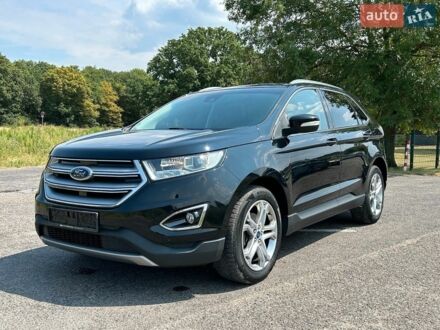 Чорний Форд Едж, об'ємом двигуна 2 л та пробігом 130 тис. км за 12500 $, фото 1 на Automoto.ua