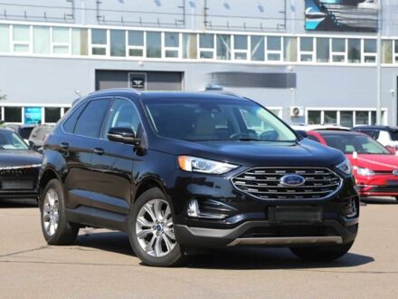 Черный Форд Эдж, объемом двигателя 2 л и пробегом 88 тыс. км за 19700 $, фото 1 на Automoto.ua