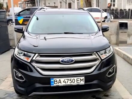Чорний Форд Едж, об'ємом двигуна 2 л та пробігом 75 тис. км за 17499 $, фото 1 на Automoto.ua
