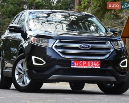 Черный Форд Эдж, объемом двигателя 2 л и пробегом 173 тыс. км за 13850 $, фото 1 на Automoto.ua