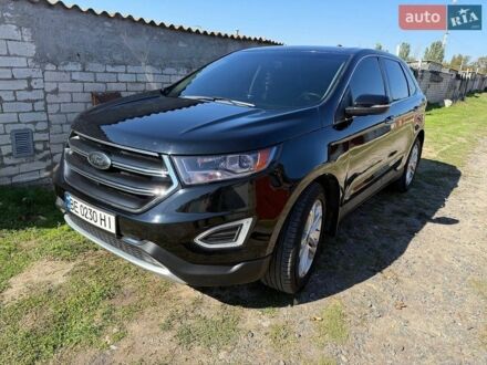 Черный Форд Эдж, объемом двигателя 3.5 л и пробегом 202 тыс. км за 16500 $, фото 1 на Automoto.ua
