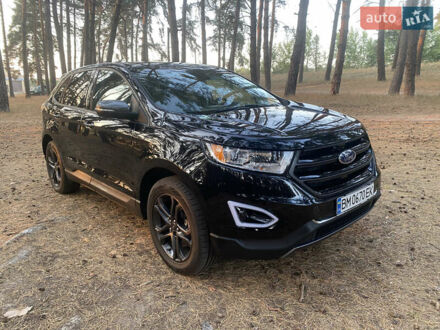 Форд Эдж 2018 в Сумах на Automoto.ua Черный Форд Эдж, объемом двигателя 3.5 л и пробегом 49 тыс. км за 20500 $, фото 1 на Automoto.ua
