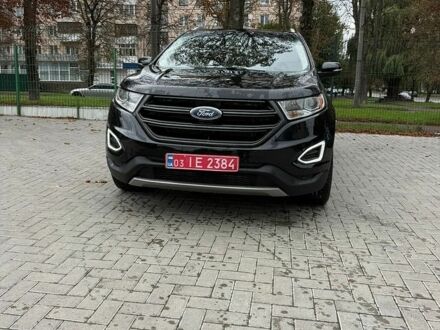 Черный Форд Эдж, объемом двигателя 2 л и пробегом 140 тыс. км за 14300 $, фото 1 на Automoto.ua