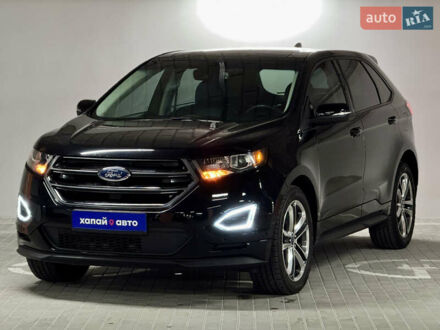 Форд Едж 2018 у Києві на Automoto.ua Чорний Форд Едж, об'ємом двигуна 2.7 л та пробігом 170 тис. км за 18200 $, фото 1 на Automoto.ua