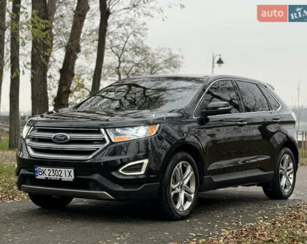 Черный Форд Эдж, объемом двигателя 2 л и пробегом 168 тыс. км за 14700 $, фото 1 на Automoto.ua