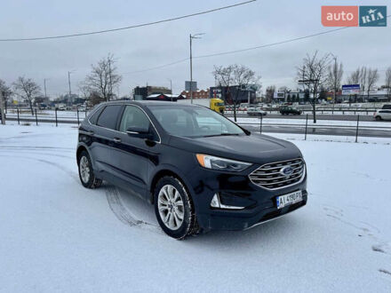 Черный Форд Эдж, объемом двигателя 2 л и пробегом 151 тыс. км за 12500 $, фото 1 на Automoto.ua