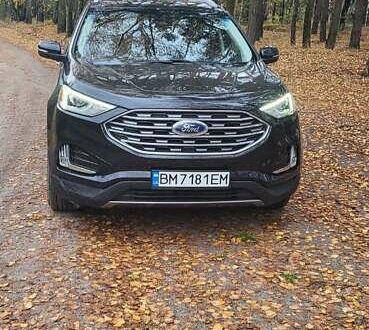 Чорний Форд Едж, об'ємом двигуна 2 л та пробігом 50 тис. км за 19000 $, фото 1 на Automoto.ua