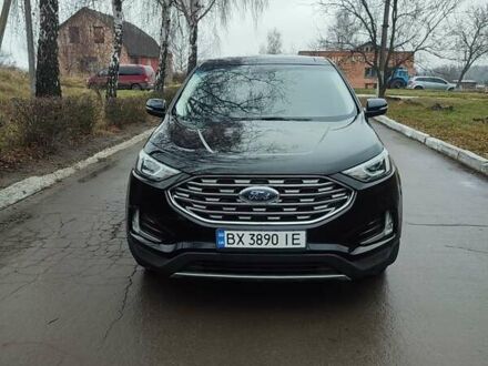 Черный Форд Эдж, объемом двигателя 2 л и пробегом 173 тыс. км за 17800 $, фото 1 на Automoto.ua