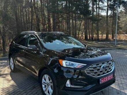 Черный Форд Эдж, объемом двигателя 2 л и пробегом 106 тыс. км за 17900 $, фото 1 на Automoto.ua