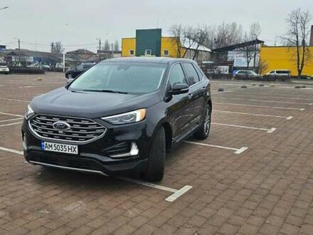 Форд Эдж 2019 в Житомире на Automoto.ua Черный Форд Эдж, объемом двигателя 2 л и пробегом 48 тыс. км за 22500 $, фото 1 на Automoto.ua