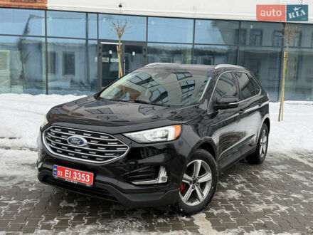 Черный Форд Эдж, объемом двигателя 2 л и пробегом 189 тыс. км за 14800 $, фото 1 на Automoto.ua