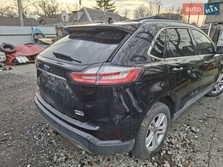 Черный Форд Эдж, объемом двигателя 2 л и пробегом 80 тыс. км за 15500 $, фото 1 на Automoto.ua