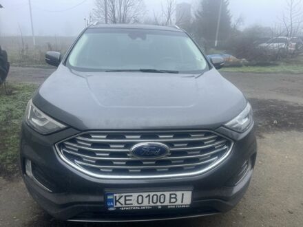 Черный Форд Эдж, объемом двигателя 2 л и пробегом 55 тыс. км за 18000 $, фото 1 на Automoto.ua