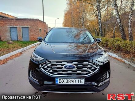 Черный Форд Эдж, объемом двигателя 2 л и пробегом 173 тыс. км за 16900 $, фото 1 на Automoto.ua