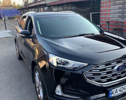 Чорний Форд Едж, об'ємом двигуна 2 л та пробігом 136 тис. км за 25000 $, фото 1 на Automoto.ua