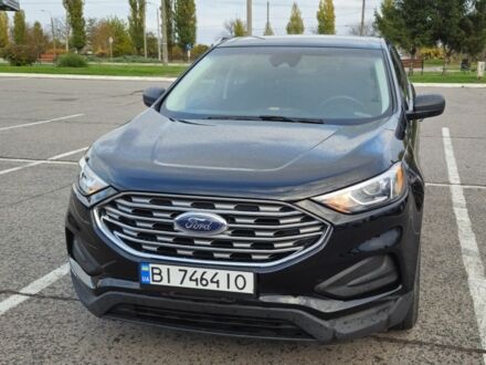 Черный Форд Эдж, объемом двигателя 2 л и пробегом 92 тыс. км за 17850 $, фото 1 на Automoto.ua