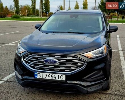 Черный Форд Эдж, объемом двигателя 2 л и пробегом 92 тыс. км за 17500 $, фото 1 на Automoto.ua