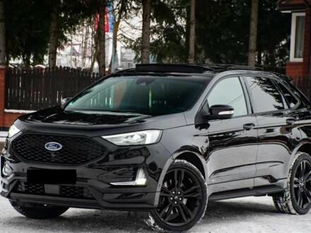 Черный Форд Эдж, объемом двигателя 2 л и пробегом 53 тыс. км за 14500 $, фото 1 на Automoto.ua