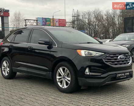 Черный Форд Эдж, объемом двигателя 2 л и пробегом 136 тыс. км за 17400 $, фото 1 на Automoto.ua