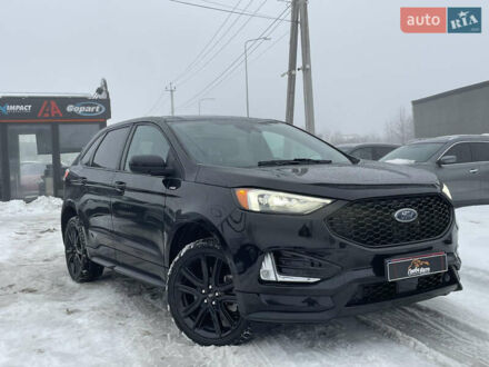 Черный Форд Эдж, объемом двигателя 2 л и пробегом 60 тыс. км за 21900 $, фото 1 на Automoto.ua