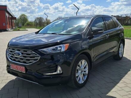 Чорний Форд Едж, об'ємом двигуна 2 л та пробігом 124 тис. км за 21200 $, фото 1 на Automoto.ua