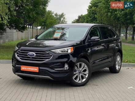 Черный Форд Эдж, объемом двигателя 2 л и пробегом 78 тыс. км за 17500 $, фото 1 на Automoto.ua