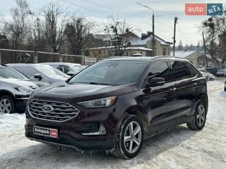 Фиолетовый Форд Эдж, объемом двигателя 2 л и пробегом 153 тыс. км за 19490 $, фото 1 на Automoto.ua